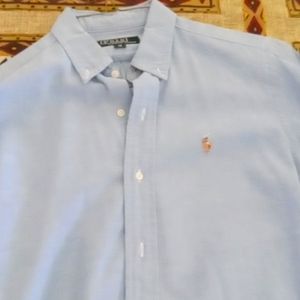 BLUE RALPH LAUREN POLO SHIRT